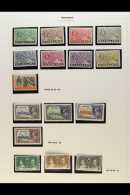 1934-53 MINT COLLECTION On Album Pages, Incl. 1934 KGV Defins Set, 1935 Silver Jubilee Set, 1938-44 KGVI To 1s... - Nyassaland (1907-1953)