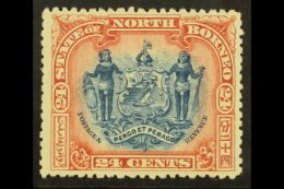 1897 24c Blue & Lake, Perf 13½-14, SG 111, Very Fine Mint For More Images, Please Visit... - North Borneo (...-1963)