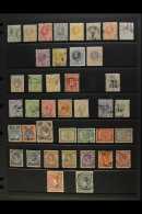 CURACAO 1873 - 1934 USED COLLECTION Presented On Stock Pages Incl 1873 William Set, Wilhelmina Ranges To Different... - Other & Unclassified