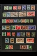 FRENCH CURRENCY 1917-37 COMPLETE MINT COLLECTION Presented On A Stock Page, SG 191/230. An Attractive Complete... - Other & Unclassified