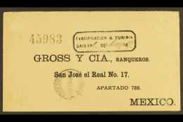 1892 (2 March) Registered Cover Addressed To Cuidad San Jose El Real, Mexico Bearing (on Reverse) 5c Ultramarine,... - Messico