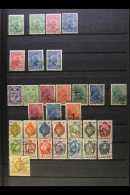 1912-1945 EXTENSIVE FINE USED COLLECTION (Cat 3000+ Euros) Presented On Stock Pages & Mostly Cds Used, ALL... - Altri & Non Classificati