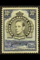1938-54 30c Black And Dull Violet-blue, Perf 14, SG 141a, Very Fine Mint. For More Images, Please Visit... - Vide