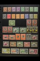 1922-1953 MINT COLLECTION A Most Useful Collection With Shade & Perforation Variants, Presented... - Vide