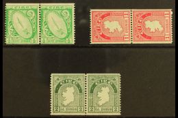 1934 COIL STAMPS Fine Mint Pairs Of ½d, 1d And 2d, SG 71a, 72c, 74a. (3 Pairs) For More Images, Please... - Other & Unclassified