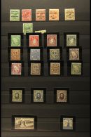1922 -71 NEVER HINGED MINT COLLECTION Includes 1922 Thom Overprints Set (1s Tiny Gum Thin), 1922-3 ½d With... - Other & Unclassified