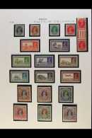 1937-52 KGVI FINE MINT COLLECTION Good Lot With A Number Of Better Sets, We See 1937-40 & 1940-3 KGVI Sets,... - Altri & Non Classificati