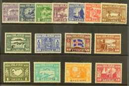 1930 Parliament Postage Complete Set With "SPECIMEN" Overprints (SG 158/72, Michel 125/39, Facit 173/87), Mint,... - Other & Unclassified