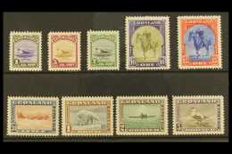 1945 Views Set, SG 8/16, Facit 10/18, Fine Mint (9 Stamps) For More Images, Please Visit... - Other & Unclassified
