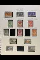 1937-52 KGVI FINE MINT COLLECTION Complete Run Of Basic KGVI Period Issues Plus A Number Of Additional Perfs Of... - Costa D'Oro (...-1957)