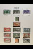 1937-51 KGVI FINE MINT COLLECTION Complete Run Of Basic KGVI Period Issues Plus 1938-51 Defins With A Number Of... - Gibilterra