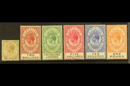 1925-32 Definitive Set Complete To £1, SG 102/107, Very Fine Mint. (6 Stamps) For More Images, Please Visit... - Gibilterra