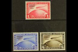 1931 Airmails, Polar Flight Of Zeppelin Set, Mi 456/8, Mint (3). For More Images, Please Visit... - Other & Unclassified