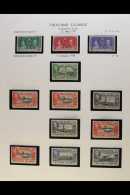 1937-52 KGVI FINE MINT COLLECTION Complete Basic Run Of KGVI Period Issues, 1938-50 Defins With Additional Shades... - Falkland Islands