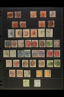 VALUABLE 19TH CENTURY COLLECTION CAT £2500+ 1851-1900. A Delightful Used Collection Presented On A Pair Of... - Other & Unclassified