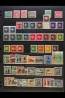 1913-35 MINT KGV COLLECTION Presented On A Stock Page. Includes 1913-19 Range With Most Values To 1s, 1919 All... - Cook
