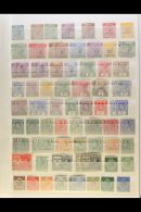 1865-1953 OLD RANGES On Stock Pages, Mint & Used, Inc 1865 1d Unused, 1872-79 Perf 12½ 3d & 1s... - Honduras Britannico (...-1970)