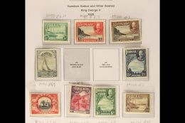 1921-40 A Small Fine Mint Range On Pages Incl. 1936 Pictorial Set, 1938 2d And 3d Etc. (21 Stamps) For More... - Bermuda