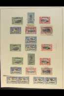 RUANDA URUNDI 1915 "RUANDA" & "URUNDI" OVERPRINTS. An Assortment Of Mint & Used (chiefly Cancelled- By-... - Altri & Non Classificati