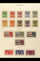 1933-1966 DELIGHTFUL MINT Collection On Hingeless Printed Leaves. A COMPLETE BASIC RUN, SG 1/105, Plus The Postage... - Altri & Non Classificati