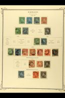 1852-99 19TH CENTURY COLLECTION An Interesting "OLD TIME" Range, Presented On Printed Pages With Many Pretty... - Barbados (...-1966)