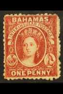 1863-77 1d Brown-lake, Wmk Crown CC, Perf.12½, SG 20, Fine, Never Hinged Mint, BP Basel Certificate... - Other & Unclassified