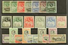 1922-35 MINT KGV SELECTION An ALL DIFFERENT Selection Presented On A Stock Card. Includes 1922 Opts On St Helena... - Ascension