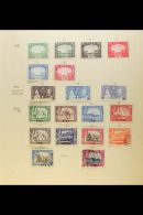 1925-63 ALL DIFFERENT COLLECTION A Mint Or Used Collection On Album Pages That Includes A Selection Of KGV (India)... - Aden (1854-1963)