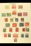 EUROPEAN COUNTRIES COLLECTION. 1880's-1960's ALL DIFFERENT Mint & Used Stamps On Leaves, We See Albania... - Other & Unclassified