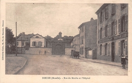 57-DIEUZE- RUE DU MOULIN ET L'HÔPITAL - Dieuze