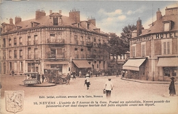 58-NEVERS- L'ENTREE DE L'AVENUE DE LA GARE - Nevers