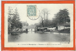 Delcampe - Loiret : Beaugençy, (Environs), Tavers, Le Moulin Et Les Eaux Bleues - Beaugency