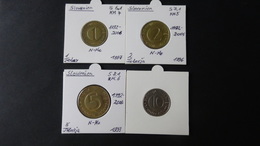 Slovenia - 1996-2000 - 1,2,5,10 Tolarja - KM 4-6,41 - VF - Look Scans - Slowenien