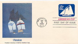 USA - Intero Postale - FREEDOM -  AMERICA'S CUP - SAILING - 1961-80