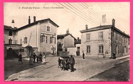 Pont De Vaux - Postes Et Gendarmerie - Charrette - Animée - Téléphone Postes Et Télégraphes - GAMBIN FILS - Dos Vert - Pont-de-Vaux