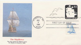 USA - Intero Postale -  THE MAYFLOWER PILGRIMS 1986 - 1981-00