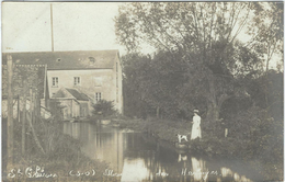 Essonne : St Chéron, Carte-Photo : La Maison Des Herbages, Animée - Saint Cheron