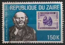 ZAIRE 1980 I Centenario De La Muerte De Sir Rowland Hill. USADO - USED. - Used Stamps