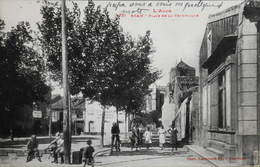 CPA.- FRANCE - Bram Est Situé Dans Le Départ. De L'Aude - Place De La République - Daté 1934 - TBE - Bram