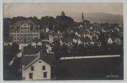 Uster Teilansicht Mit - Schulhaus - Photo: Jac. Müller - Uster