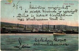 T2/T3 Fiume, Punto Franco / Port, Steamships (EK) - Non Classificati