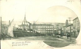T2 Fiume, Port, Steamship - Zonder Classificatie