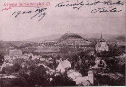 T2/T3 Selmecbánya, Banska Stiavnica; Látkép / General View (EK) - Non Classificati