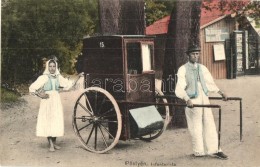 ** T1/T2 Pöstyén, Pistyan; Infanterista, Tolókocsi. Lampl Gyula Kiadása / Spa Carriage - Non Classificati