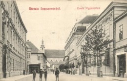 T2/T3 Nagyszombat, Trnava; Érseki FÅ‘gimnázium, Gyógyszertár, Verlag G. M. P. 878. /... - Non Classificati