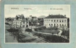 * T2/T3 Eperjes, Presov; Postapalota, Görög Katolikus Papnevelde. Divald Károly Fia / Postal... - Non Classificati