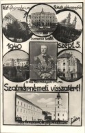 T2 1940 Szatmárnémeti, Satu Mare; Horthy Miklós, Katolikus FÅ‘gimnázium és... - Non Classificati