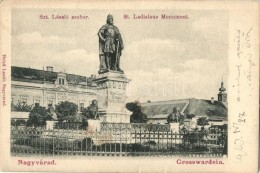 T2/T3 Nagyvárad, Oradea; Szent László Szobor, Takarékpénztár / Monument,... - Non Classificati