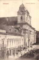 T2/T3 Kolozsvár, Cluj; Piaristák Temploma, Utcakép, Hermann Herman, Somi Imréné,... - Non Classificati