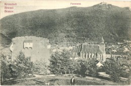 T2/T3 Brassó, Kronstadt, Brasov; Panorama / Látkép, J. M. N. 25. / General View (EK) - Unclassified